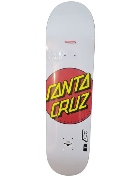 Tabla Santa Cruz - Brand Logo Blanco